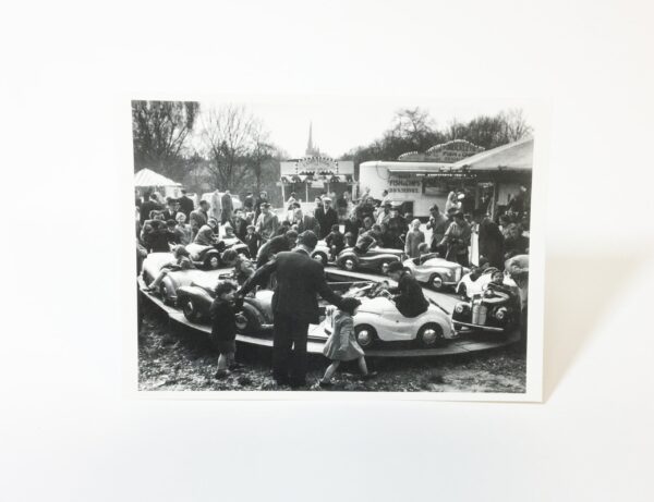 1954 J40 fairground ride note card