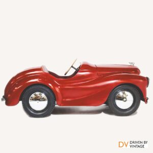 burgundy J40 pedal car