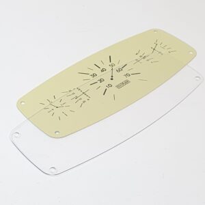 Clear sheet for clocks panel