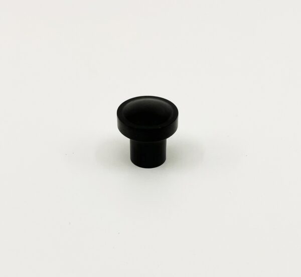 Large plain knob for pull switch - Black