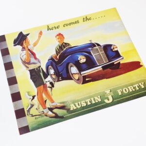 Original sales brochure re-print