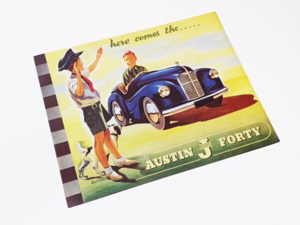 Original sales brochure re-print