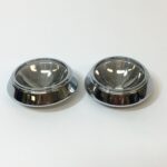 Pair of headlamps fully assembled