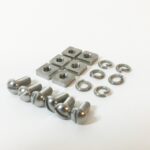 Pedal pivot rod end fixing kit