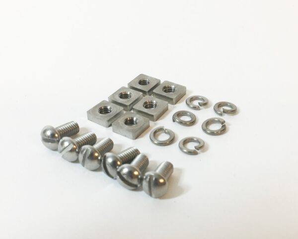 Pedal pivot rod end fixing kit