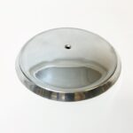 Polished aluminium hub caps