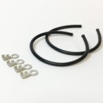 PVC spark plug leads with terminals