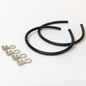 PVC spark plug leads with terminals