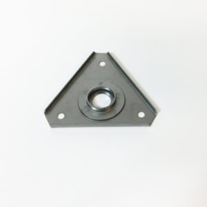 Rear axle bearing plate
