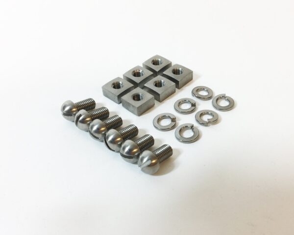 Rear axle support plate fixing kit